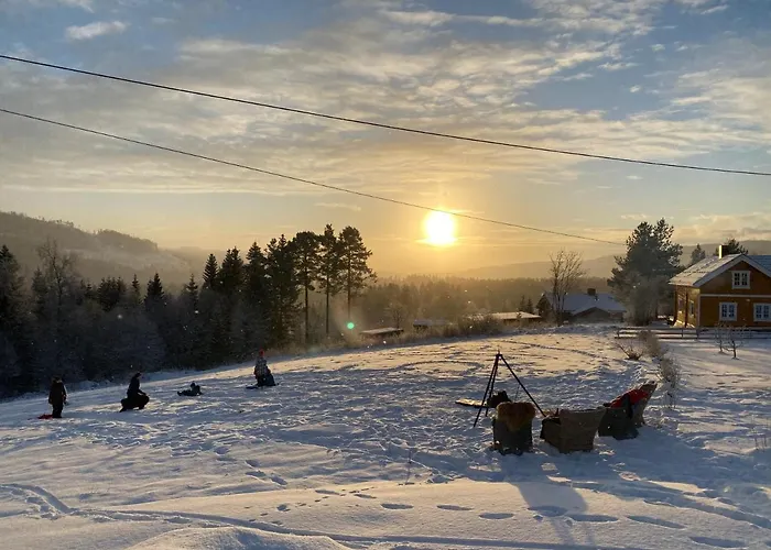 Сasa de vacaciones 20 Min From Sjusjoen, 30 Min From Lillehammer And Hamar, 2h From Oslo